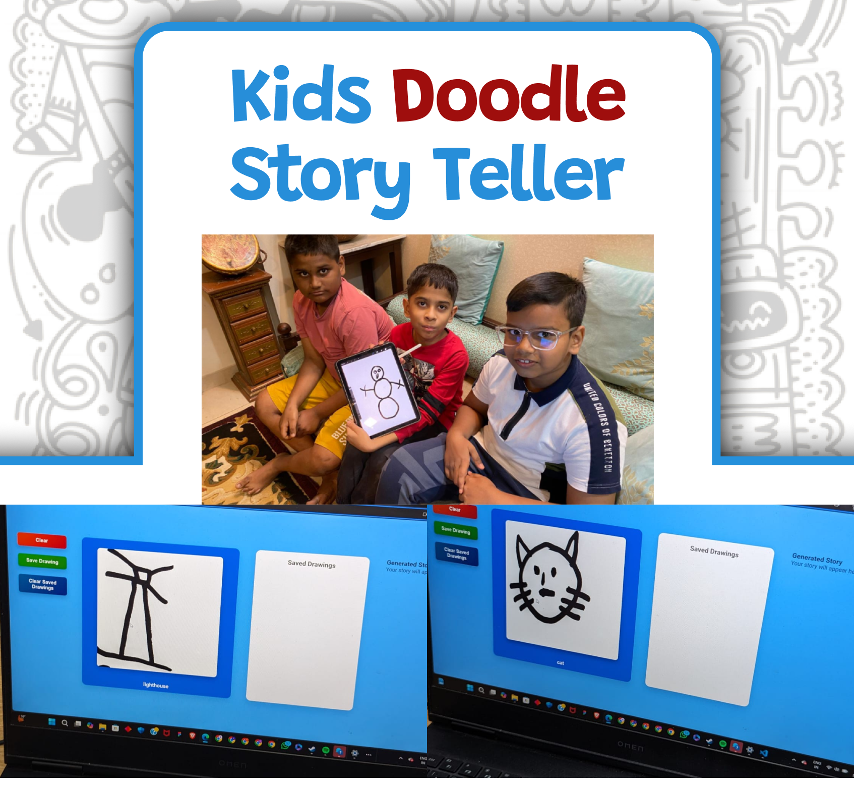 Doodle Story Teller for Kids Cover